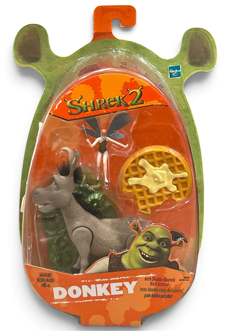 2004 Hasbro Shrek 2 Donkey Figure with kick action